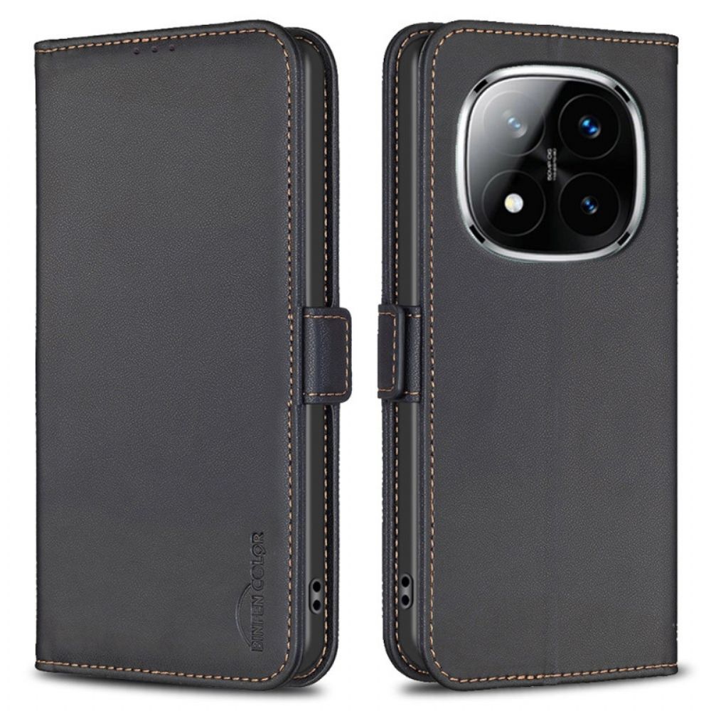Flip Case Leren Xiaomi Redmi Note 14 Pro 4g Binfen Kleur
