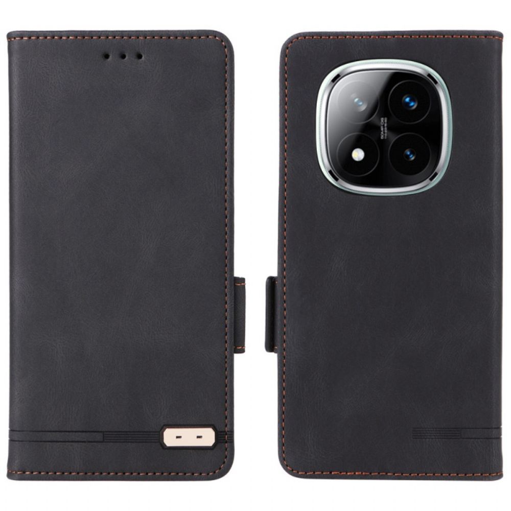 Flip Case Leren Xiaomi Redmi Note 14 Pro 4g Retro