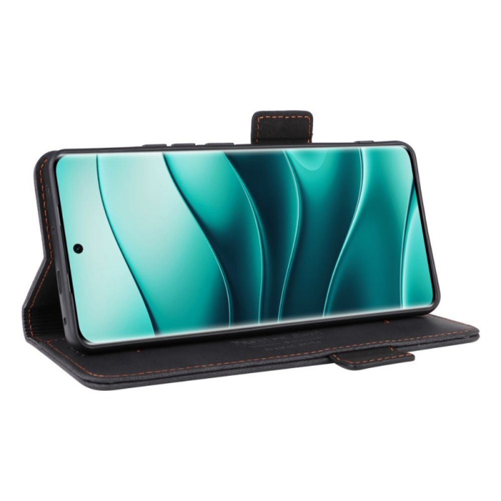 Flip Case Leren Xiaomi Redmi Note 14 Pro 4g Retro