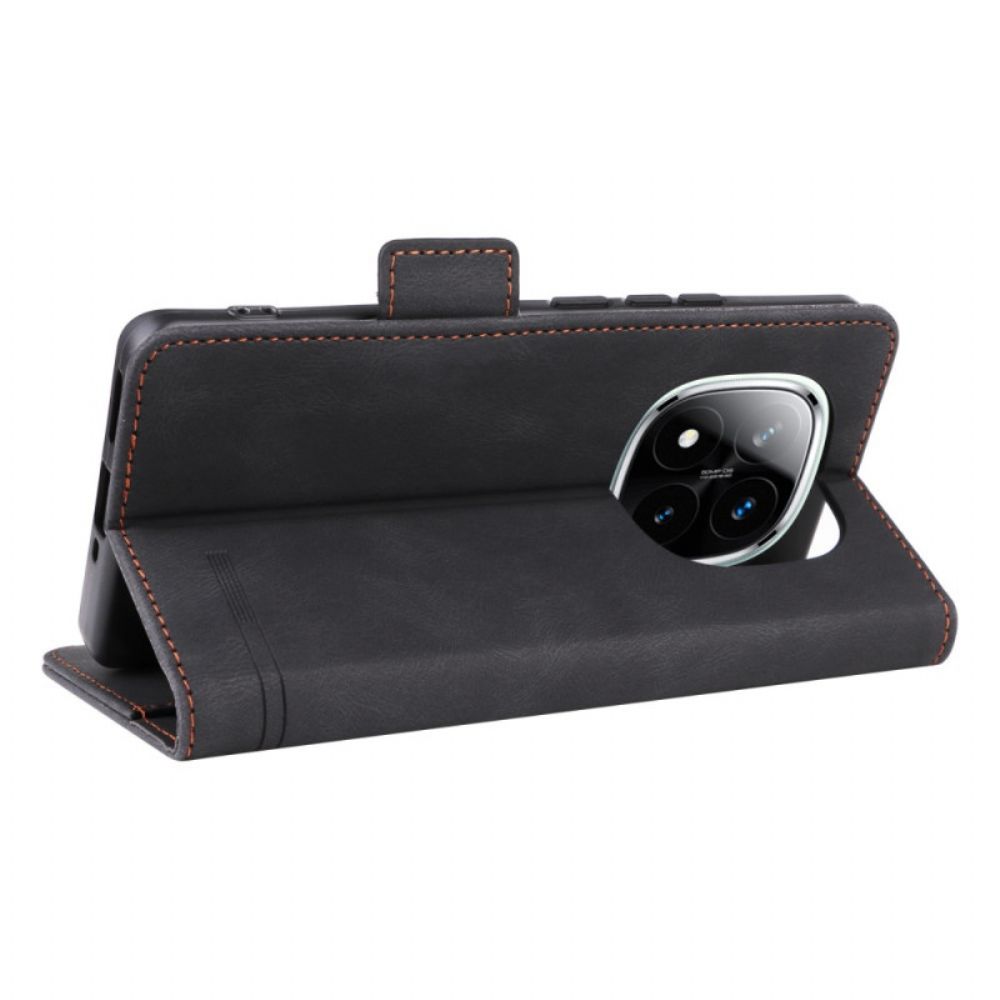 Flip Case Leren Xiaomi Redmi Note 14 Pro 4g Retro