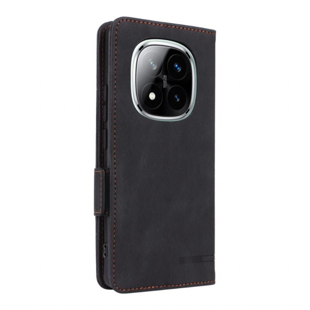 Flip Case Leren Xiaomi Redmi Note 14 Pro 4g Retro