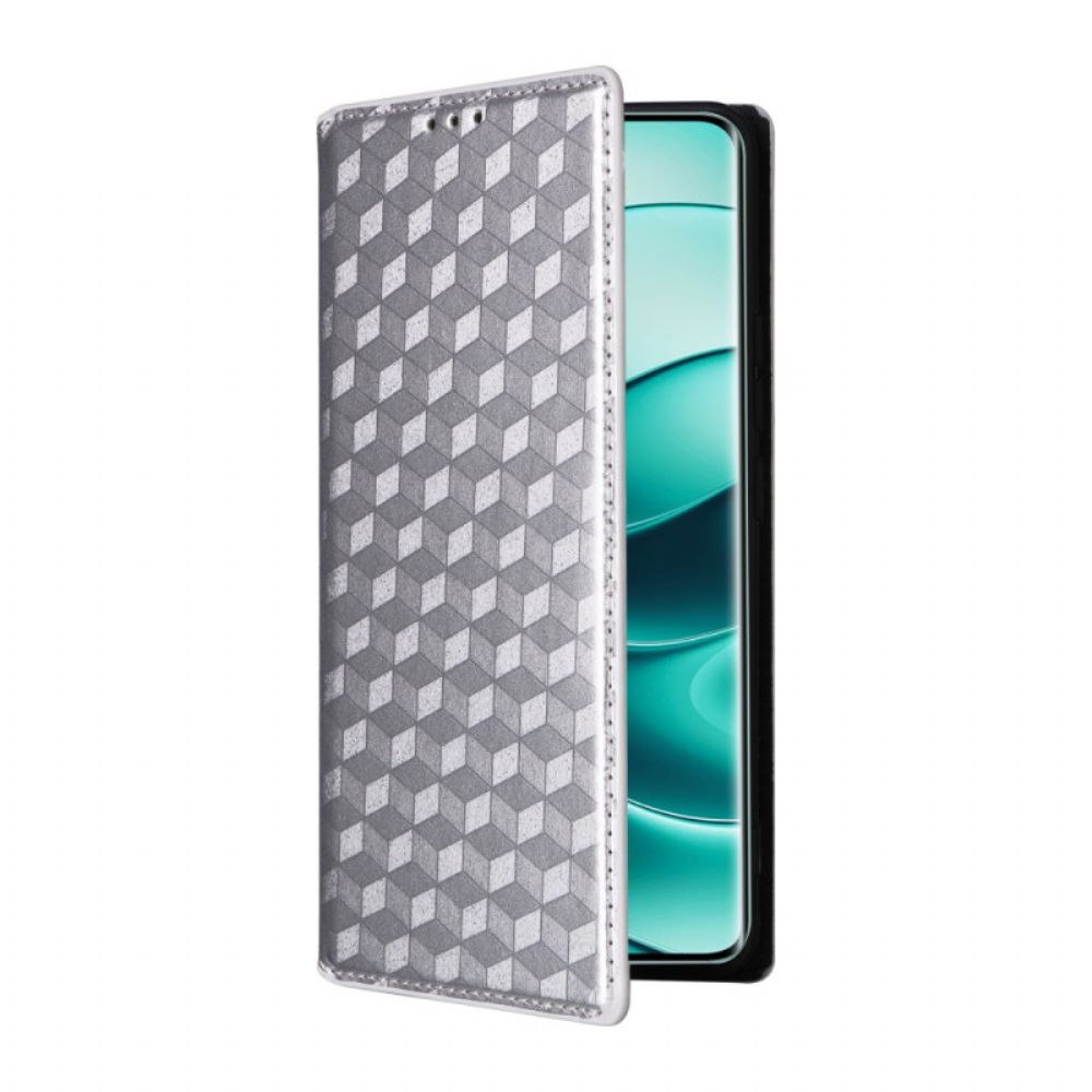 Folio-hoesje Voor Xiaomi Redmi Note 14 Pro 4g 3d Diamanten