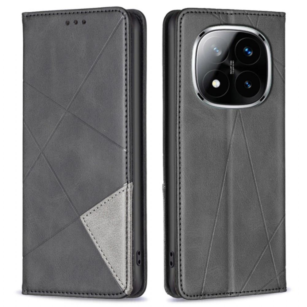 Folio-hoesje Xiaomi Redmi Note 14 Pro 4g Geometrisch