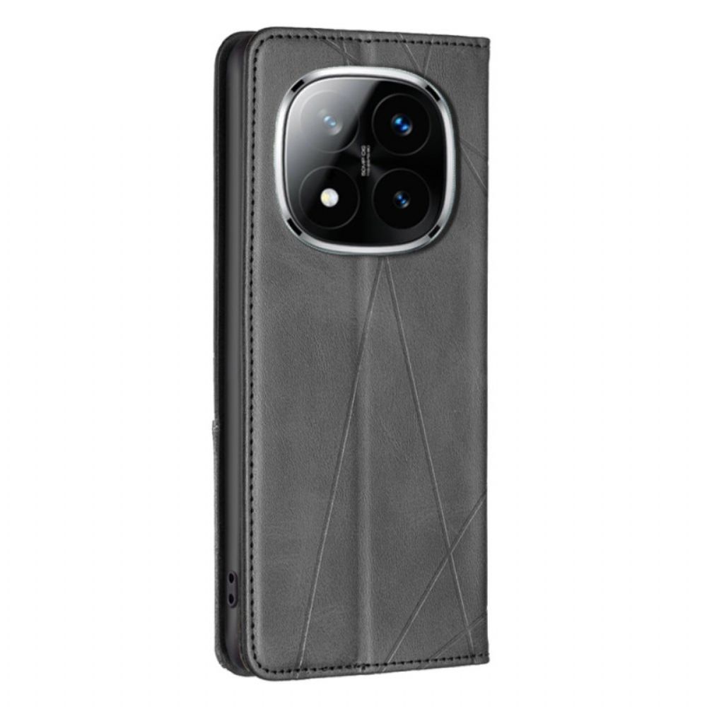 Folio-hoesje Xiaomi Redmi Note 14 Pro 4g Geometrisch