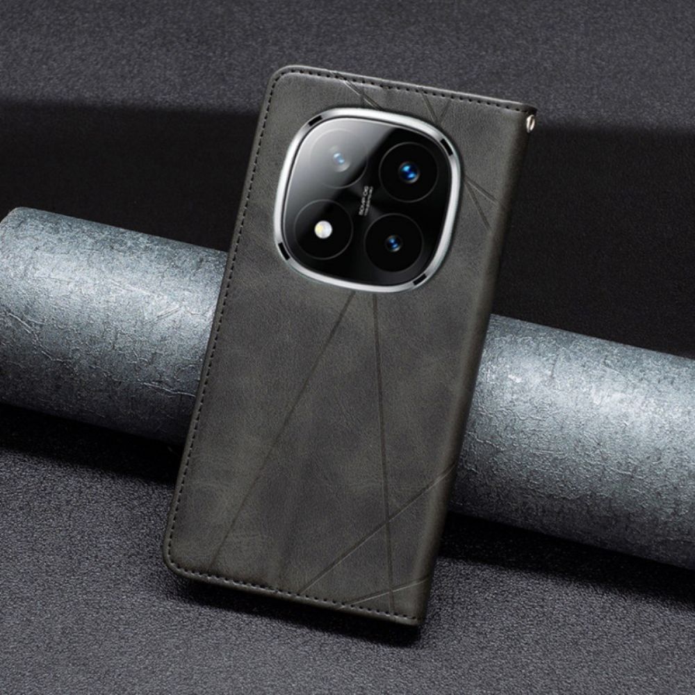 Folio-hoesje Xiaomi Redmi Note 14 Pro 4g Geometrisch