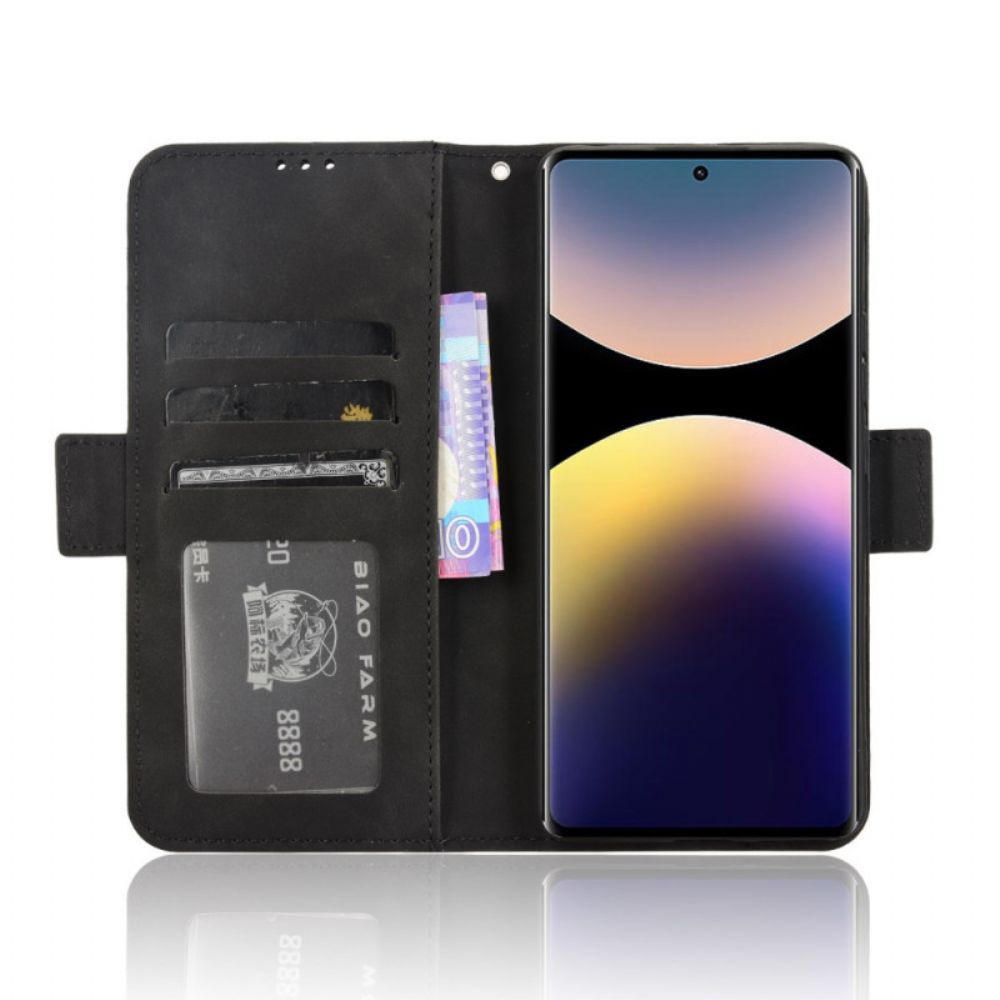 Folio-hoesje Xiaomi Redmi Note 14 Pro 4g Kaarthouder Voor Meerdere Kaarten