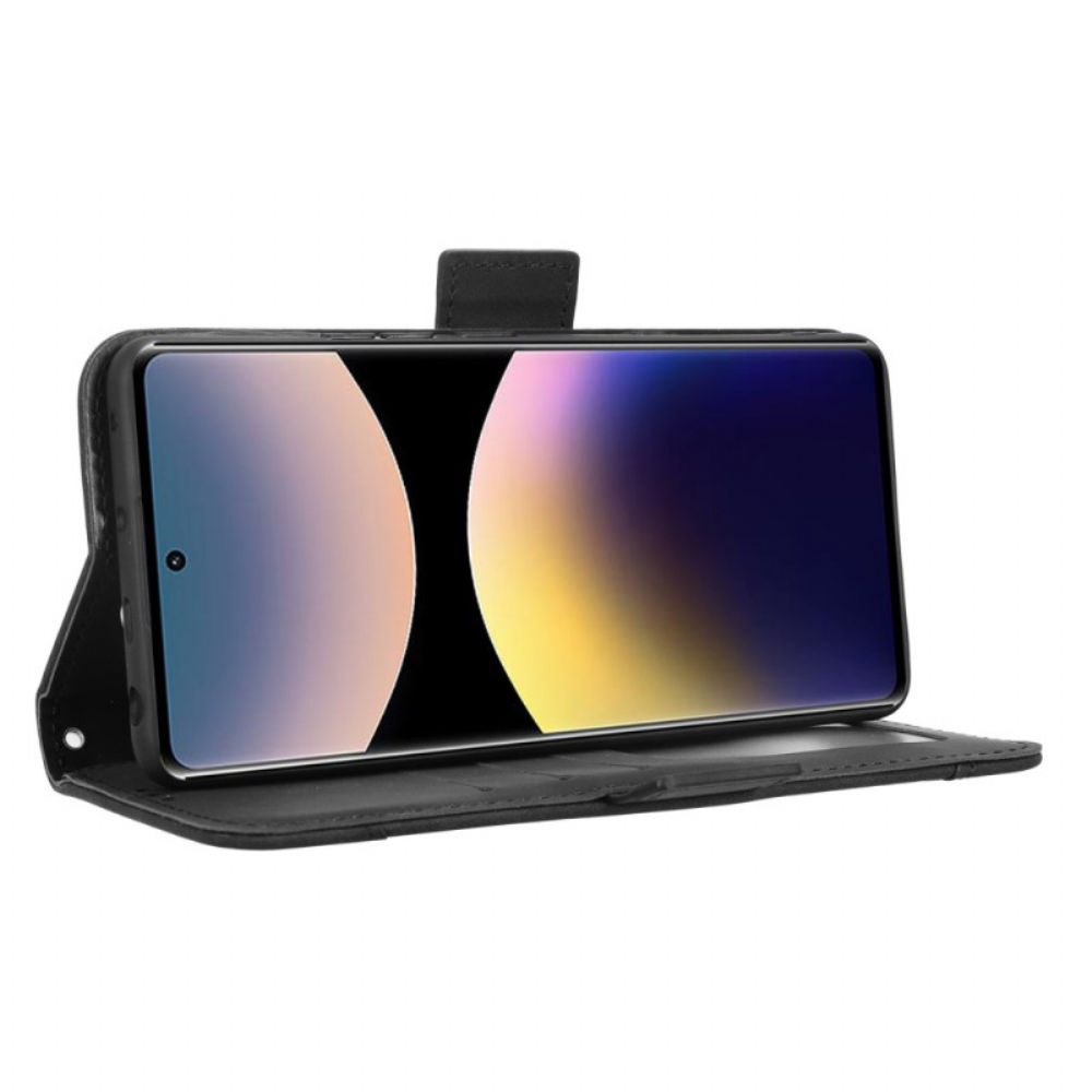 Folio-hoesje Xiaomi Redmi Note 14 Pro 4g Kaarthouder Voor Meerdere Kaarten