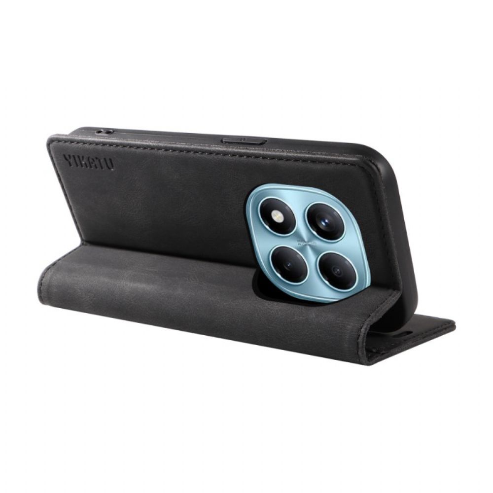 Folio-hoesje Xiaomi Redmi Note 14 Pro 4g Suède-effect (ykatu) Bescherming Hoesje