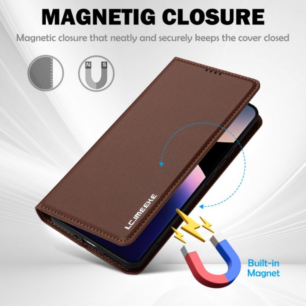 Folio-hoesje Xiaomi Redmi Note 14 Pro 4g Telefoonhoesje Lc.imeeke