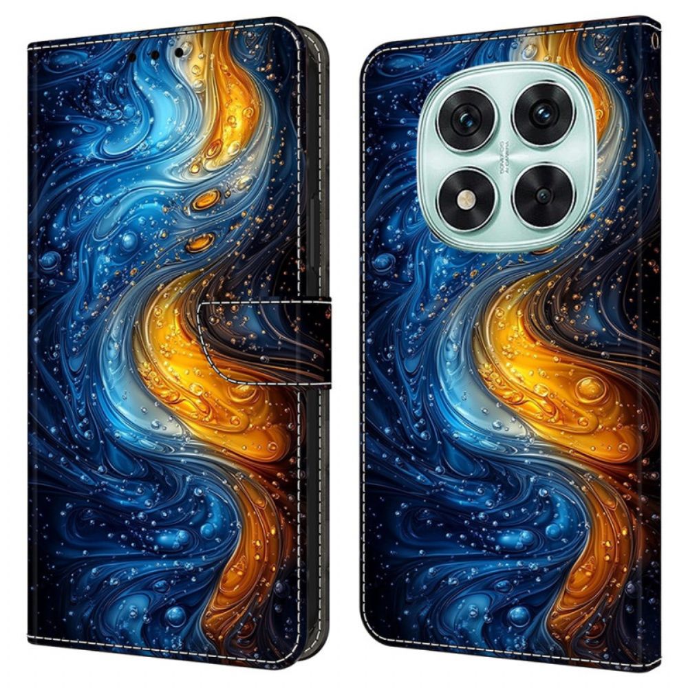 Folio-hoesje Xiaomi Redmi Note 14 Pro 4g Vloeibaar Patroon