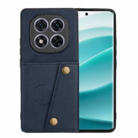 Hoesje Voor Xiaomi Redmi Note 14 Pro 4g Kaarthouder En Standaard