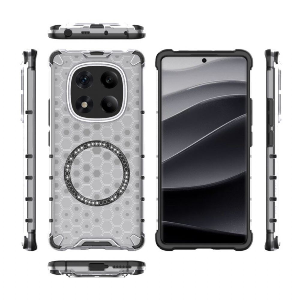 Hoesje Voor Xiaomi Redmi Note 14 Pro 4g Magsafe-compatibel Honingraat