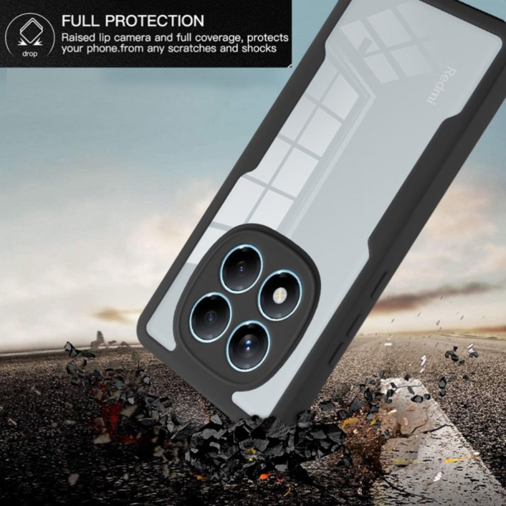 Hoesje Xiaomi Redmi Note 14 Pro 4g Hybride Met Schermbeschermer