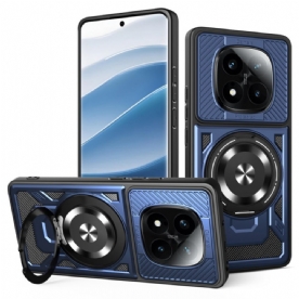 Hoesje Xiaomi Redmi Note 14 Pro 4g Magnetisch Met Draaibare Standaard