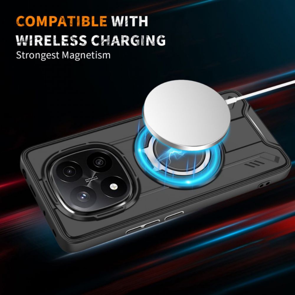 Hoesje Xiaomi Redmi Note 14 Pro 4g Magsafe-compatibel Met Draaibare Standaard