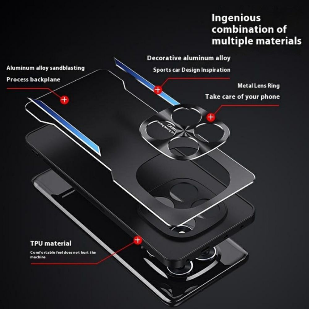 Hoesje Xiaomi Redmi Note 14 Pro 4g Metallic Effect