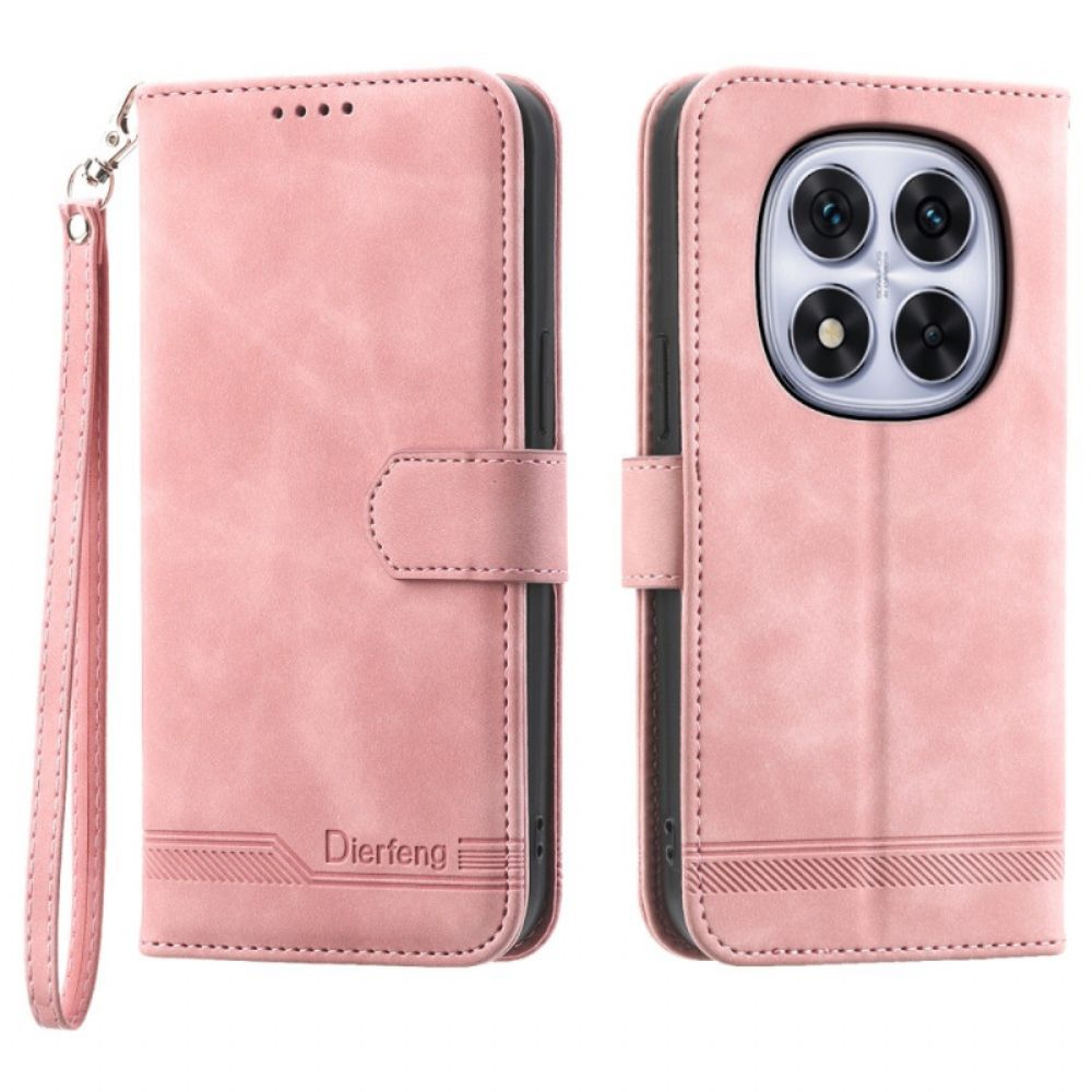 Leren Hoesje Voor Xiaomi Redmi Note 14 Pro 4g Dierfeng