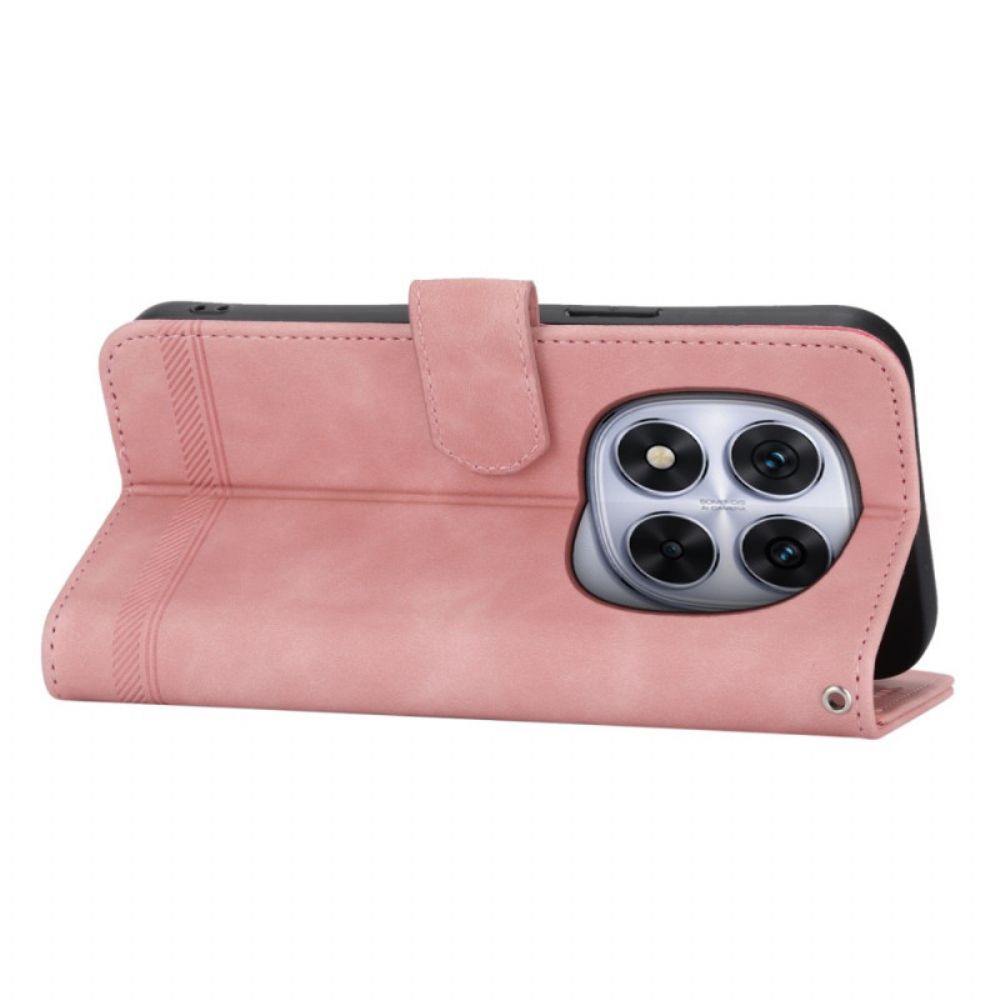 Leren Hoesje Voor Xiaomi Redmi Note 14 Pro 4g Dierfeng