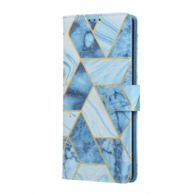 Leren Hoesje Voor Xiaomi Redmi Note 14 Pro 4g Marmerlook