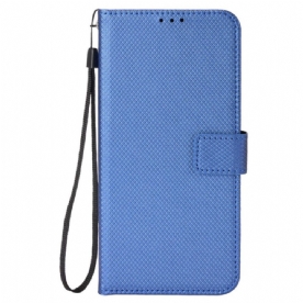 Leren Hoesje Xiaomi Redmi Note 14 Pro 4g Diamanttextuur