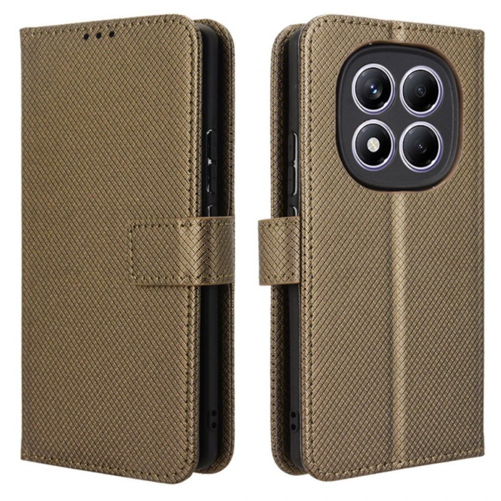 Leren Hoesje Xiaomi Redmi Note 14 Pro 4g Diamanttextuur