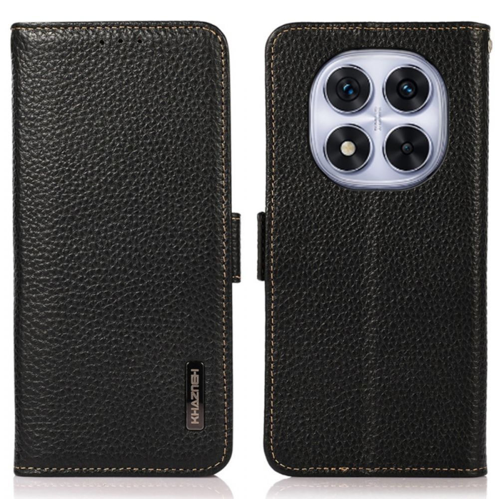 Leren Hoesje Xiaomi Redmi Note 14 Pro 4g Echt Leer (khazneh)