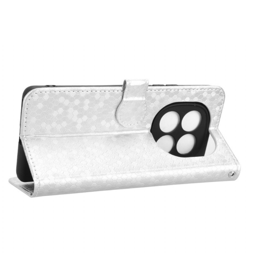 Leren Hoesje Xiaomi Redmi Note 14 Pro 4g Glanzende Gewichten