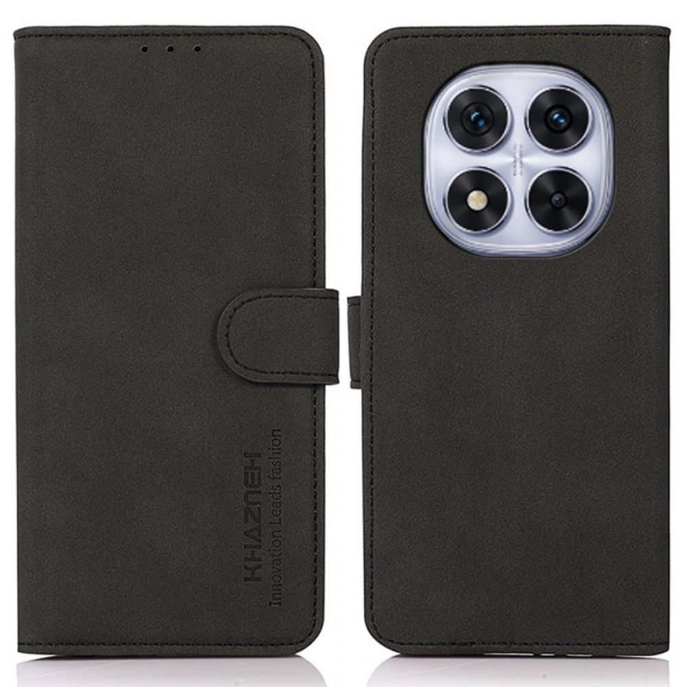 Leren Hoesje Xiaomi Redmi Note 14 Pro 4g Khazneh Leerstijl Bescherming Hoesje