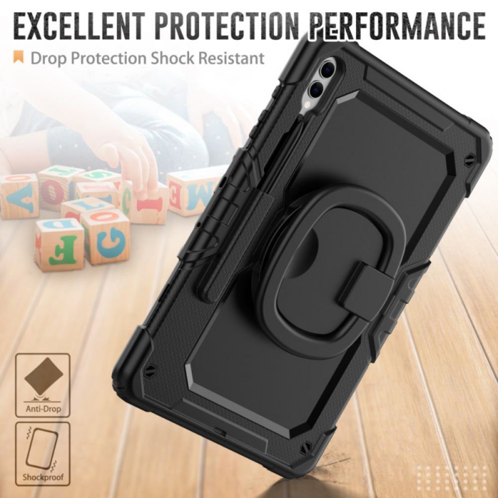 Hoesje Samsung Galaxy Tab S10 Ultra Premium Bescherming Met Schouderband Bescherming Hoesje