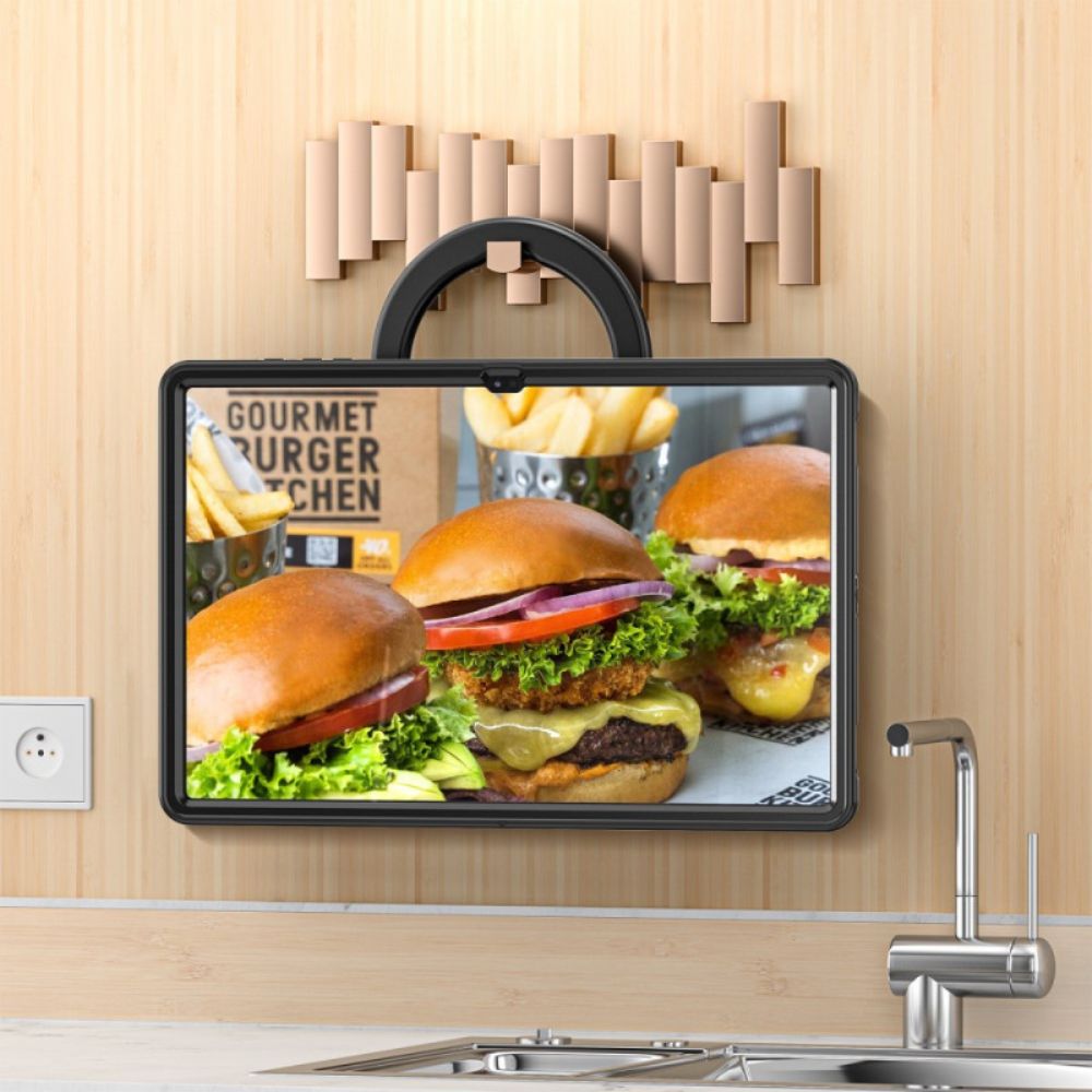 Hoesje Voor Samsung Galaxy Tab S10 Ultra Draaibare Ringstandaard