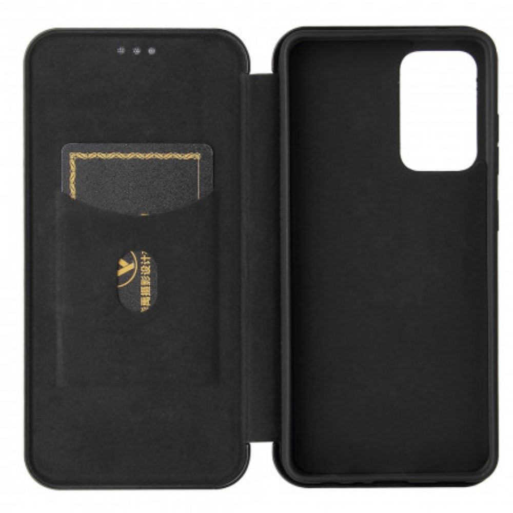 Bescherming Hoesje voor Samsung Galaxy A52 4G / A52 5G / A52s 5G Folio-hoesje Koolstofvezel