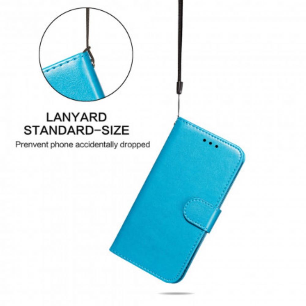 Flip Case voor Samsung Galaxy A52 4G / A52 5G / A52s 5G Omkeerbare Sluiting In Leerstijl