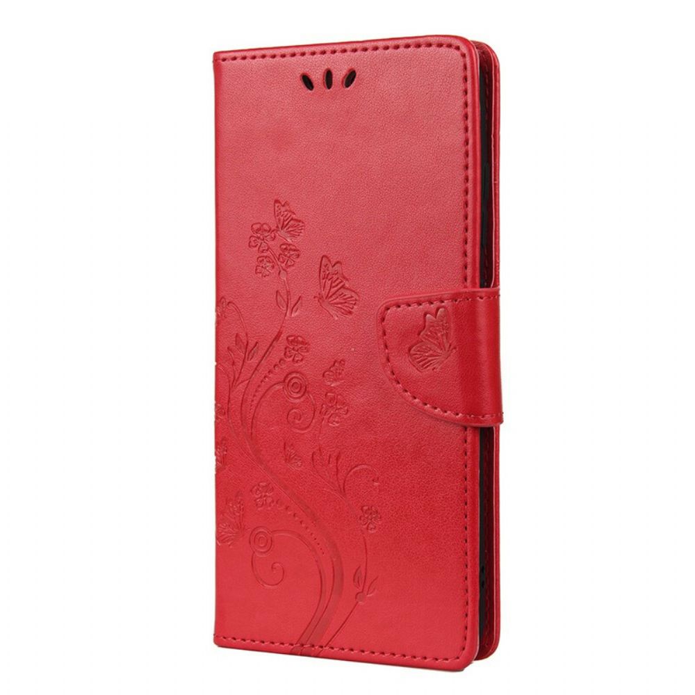 Folio-hoesje voor Samsung Galaxy A52 4G / A52 5G / A52s 5G Betoverde Vlinders