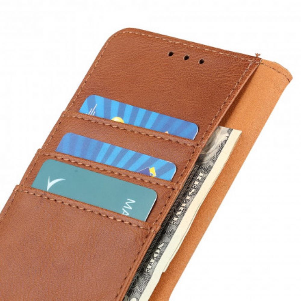 Folio-hoesje voor Samsung Galaxy A52 4G / A52 5G / A52s 5G Imitatieleer Khazneh