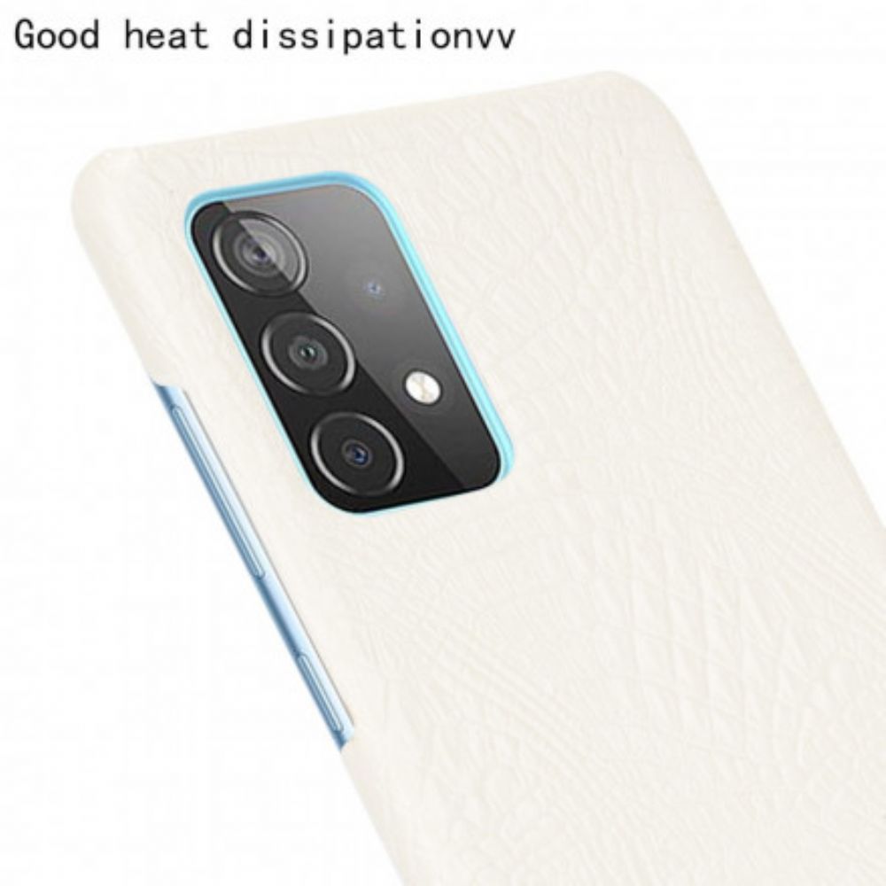 Hoesje voor Samsung Galaxy A52 4G / A52 5G / A52s 5G Krokodillenleereffect