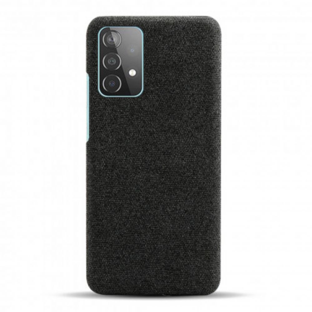Hoesje voor Samsung Galaxy A52 4G / A52 5G / A52s 5G Ksq Doek Textuur