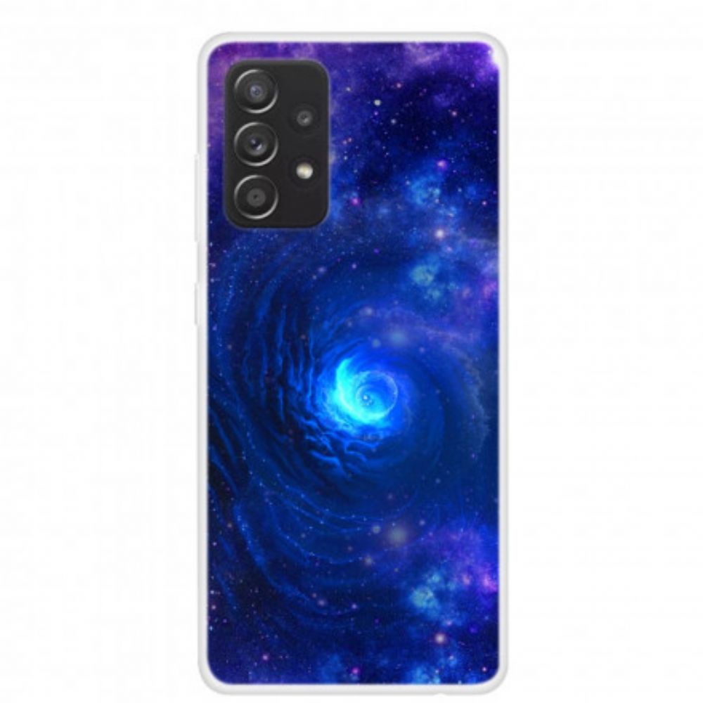 Hoesje voor Samsung Galaxy A52 4G / A52 5G / A52s 5G Silicium Galaxy