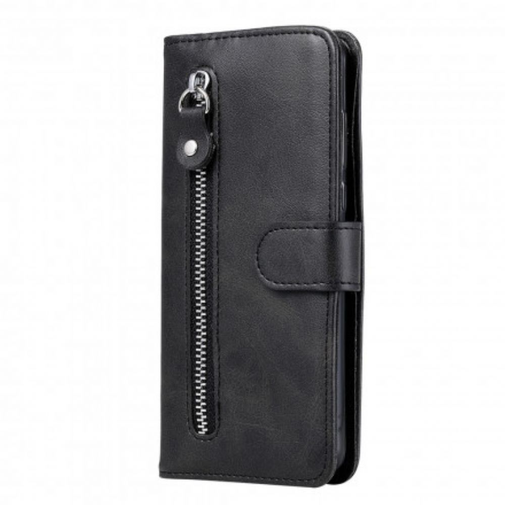 Leren Hoesje voor Samsung Galaxy A52 4G / A52 5G / A52s 5G Klassiek Met Portemonnee