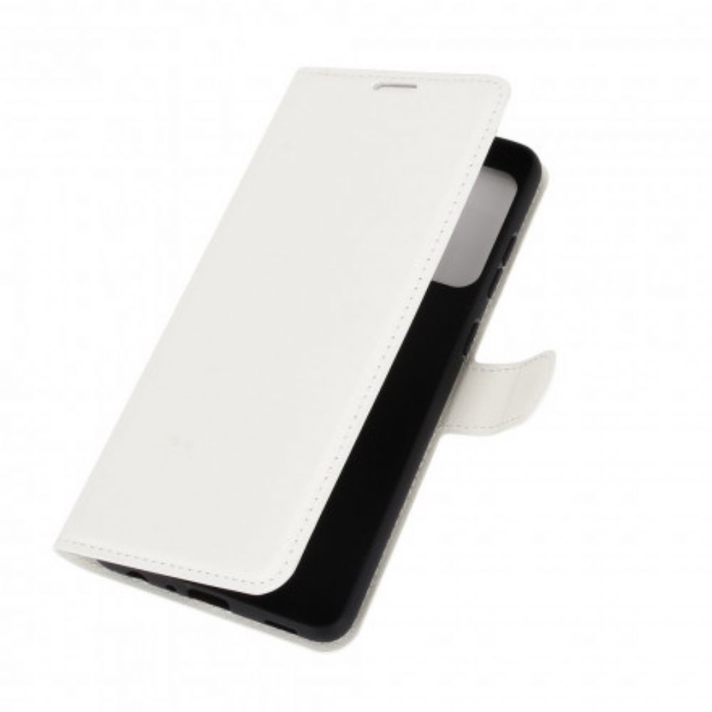 Leren Hoesje voor Samsung Galaxy A52 4G / A52 5G / A52s 5G Lychee Klassiek