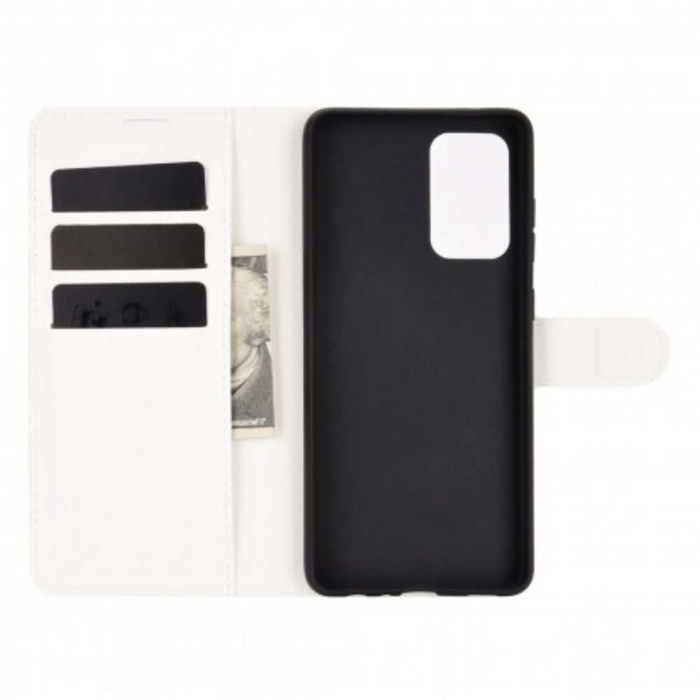 Leren Hoesje voor Samsung Galaxy A52 4G / A52 5G / A52s 5G Lychee Klassiek
