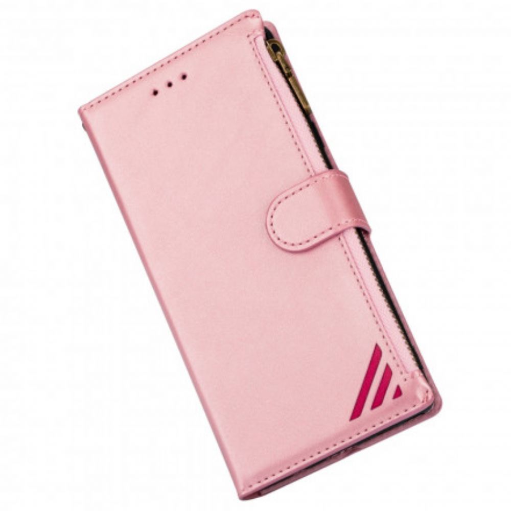 Leren Hoesje voor Samsung Galaxy A52 4G / A52 5G / A52s 5G Multifunctioneel Ontwerp