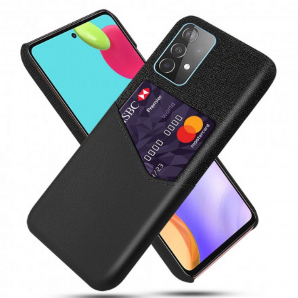 Telefoonhoesje voor Samsung Galaxy A52 4G / A52 5G / A52s 5G Ksq-kaarthouder
