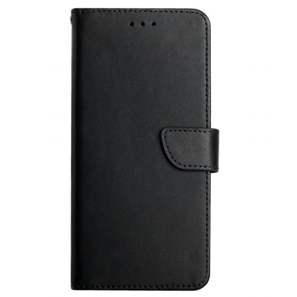 Flip Case voor Xiaomi Redmi 10 Echt Nappaleer