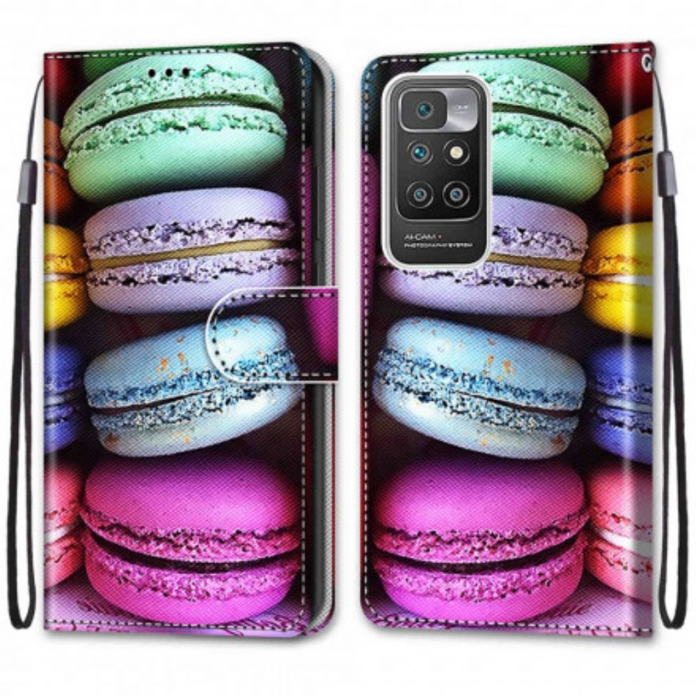 Folio-hoesje voor Xiaomi Redmi 10 Bitterkoekjes
