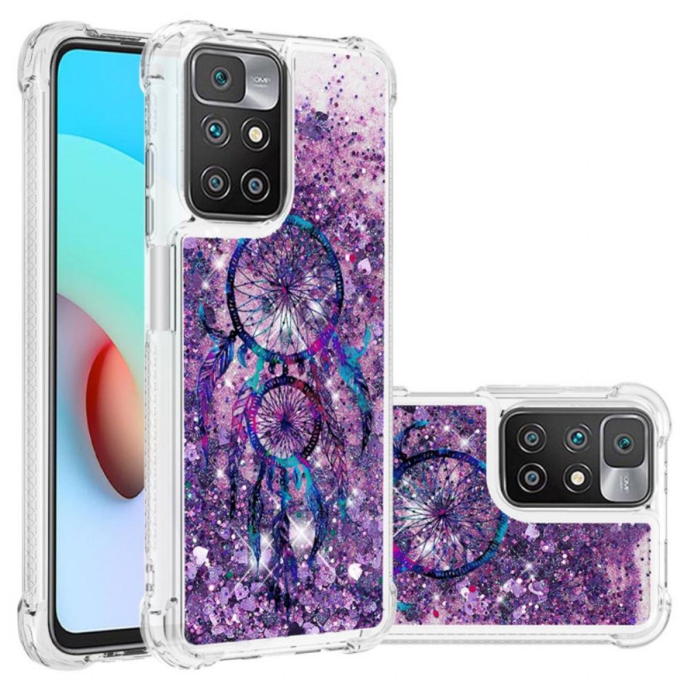 Hoesje voor Xiaomi Redmi 10 Pailletten Dromenvanger