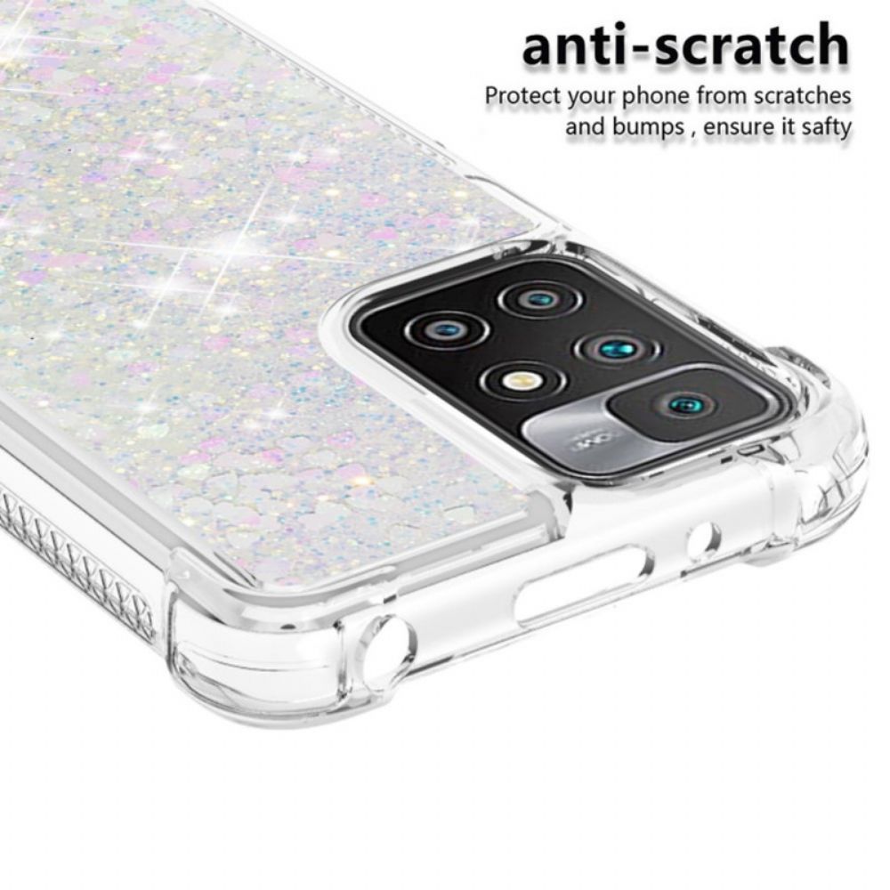 Hoesje voor Xiaomi Redmi 10 Wil Je Glitter