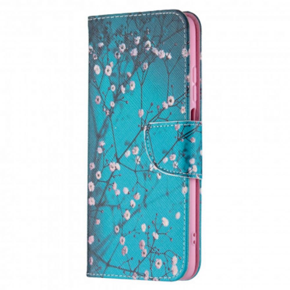 Leren Hoesje voor Xiaomi Redmi 10 Bloeiende Boom