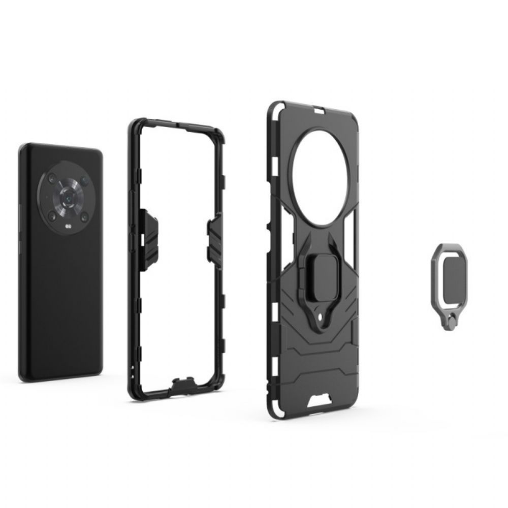 Hoesje voor Honor Magic 4 Pro Resistente Ring