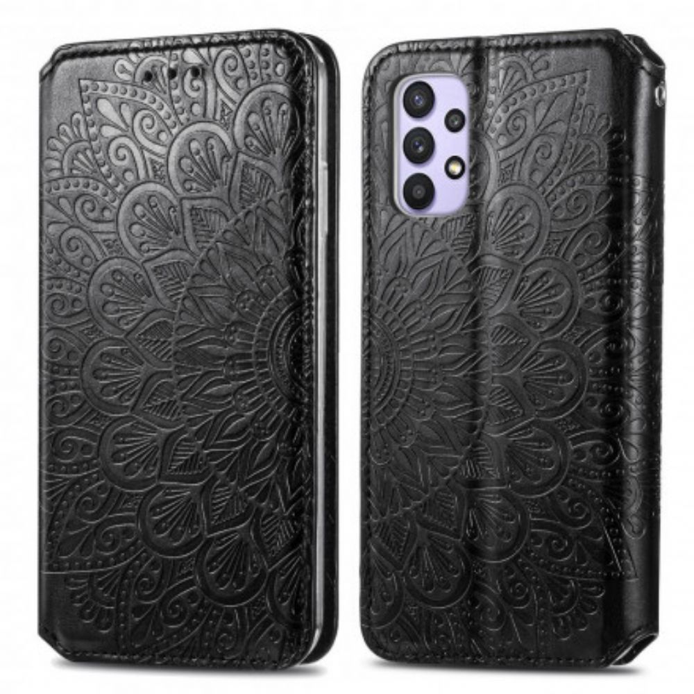 Bescherming Hoesje voor Samsung Galaxy A32 4G Folio-hoesje Mandala's