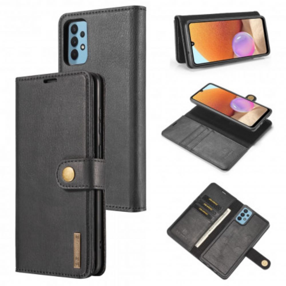 Hoesje Folio-hoesje voor Samsung Galaxy A32 4G Dg. Ming Afneembaar